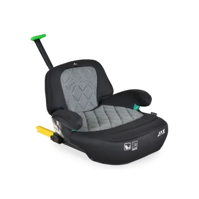 Cangaroo Kindersitz Sitzerhöhung Jax i-Size 125-150cm Gruppe 3 Isofix Top Tether grau
