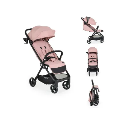 Cangaroo Kinderwagen, Sommerbuggy Flip klappbar Getränkehalter Korb Stoßdämpfer rosa