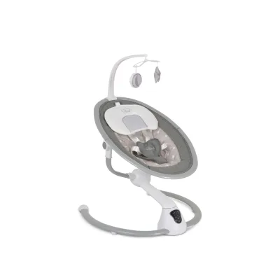 Cangaroo Swing Cloud Babywippe Musik Timer Mobile Schwingfunktion Fernbedienung beige Sterne