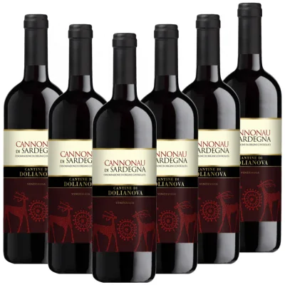 Cannonau di Sardegna DOC Dolianova Italien  trocken - 6er Karton
