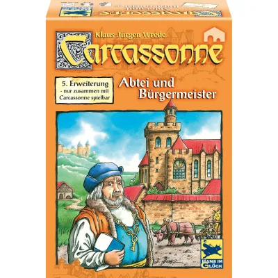 Carcassonne: Abtei & Bürgermeister