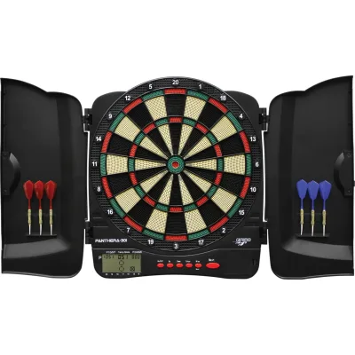 Carromco ELEKTRONIK DART KABINETT PANTHERA-301,  4-LOCH ABSTAND
