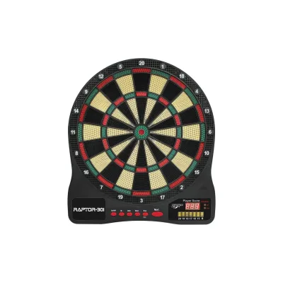 CARROMCO Elektronik Dartboard Raptor-301, 4-Loch Abstand