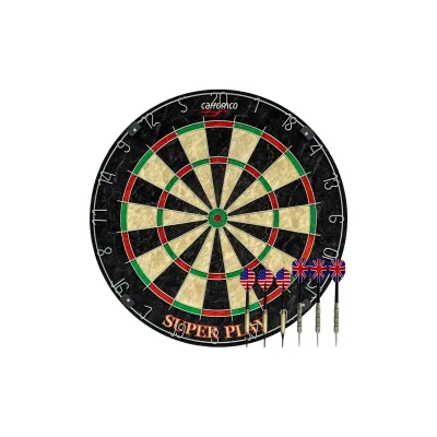 CARROMCO Steeldartboard Superplay, Bristle