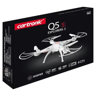 Cartronic RC Quadcopter 2.4 GHz Quadcopter Q5S Explorers 2