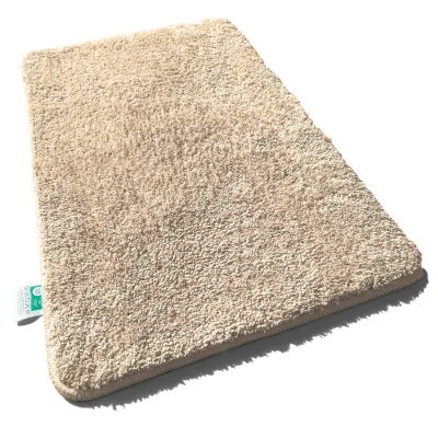 Casa Pura Badematten   Sky Uni   Creme Beige
