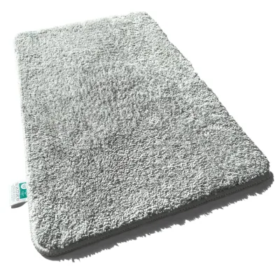 Casa Pura Badematten   Sky Uni   Silver Grey