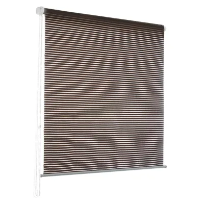 casa pura Mini Fashion Rollo   Deluxe Stripe Brown