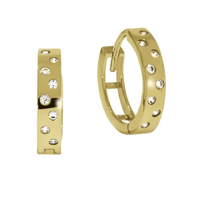 Celesta Gold Ohrring 375/- Gelbgold Zirkonia