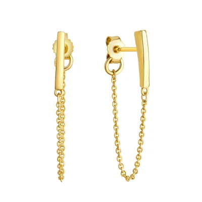 Celesta Gold Ohrring 375 Gelbgold
