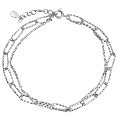 Celesta Silber Armband 925 Silber rhodiniert diamantiert