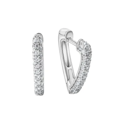 Celesta Silber Ohrschmuck 925 Silber weiße Zirkonia