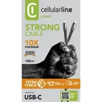 cellularline USB-Kabel Tetra Force 1,2 m