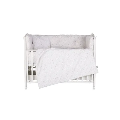 Chipolino Babybettwäsche 9-teilig 120 x 60cm Decke Kissen Bezüge Nestchen Laken beige
