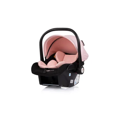 Chipolino Babyschale Amore i-Size Gruppe 0+ (0 - 13 kg) Kissen Griff verstellbar rosa pink