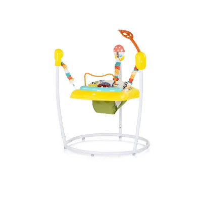 Chipolino Hopser Jumpy Car Musik Licht Hängespielzeug Musikpanel verstellbar gelb