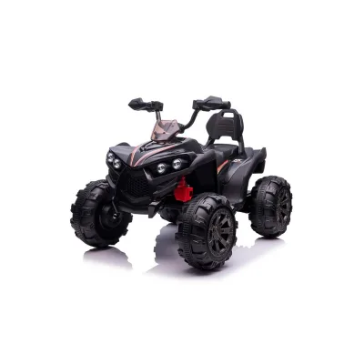 Chipolino Kinder Elektroquad ATV FX Sport, MP3-Anschluss, 2 Motoren, Lichter schwarz