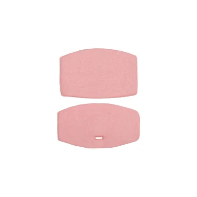Chipolino Kinder-Kissenset Hochstuhl 2-teiliges Sitzeinlagen-Set für Holz-Stühle rosa