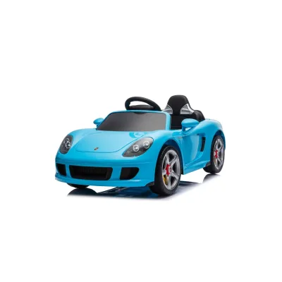 Chipolino Kinderelektroauto Porsche Carrera GT Fernbedienung Bluetooth 2 Motoren blau