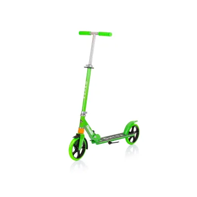 Chipolino Kinderroller Omega PU Räder ABEC-7 Lager verstellbar faltbar Bremse grün