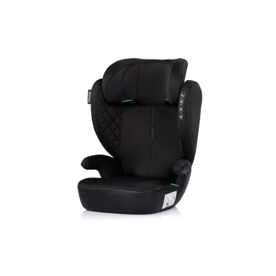 Chipolino Kindersitz Cyber i-Size (100-150cm) Sitzerhöhung, höhenverstellbar schwarz