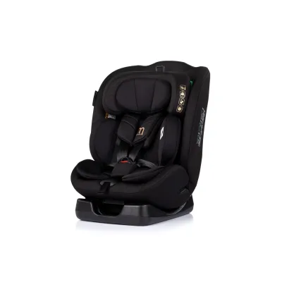 Chipolino Kindersitz Mondial i-Size (40-150cm) Liegeposition Kopfstütze Gurt schwarz