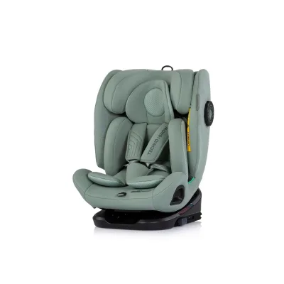 Chipolino Kindersitz Techno iGROW i-Size (40-150cm) Isofix Top Tether Kopfstütze grün