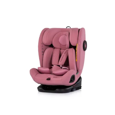 Chipolino Kindersitz Techno iGROW i-Size (40-150cm) Isofix Top Tether Kopfstütze rosa