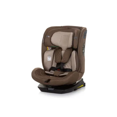 Chipolino Kindersitz X-Factor i-Size (40 - 150 cm) Isofix verstellbar drehbar braun