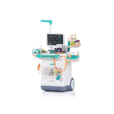 Chipolino Kinderspielzeug-Set Arzt 26-teilig Geräusche, Licht, Arztutensilien weiß