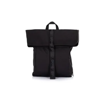 Chipolino Kinderwagen-Rucksack Wickelauflage Thermotasche Reißverschluss Griff schwarz