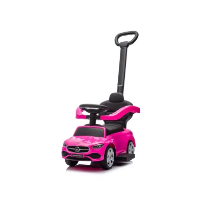 Chipolino Rutschauto Mercedes Benz C-Klasse Stauraum Fußstütze Schiebegriff Hupe pink