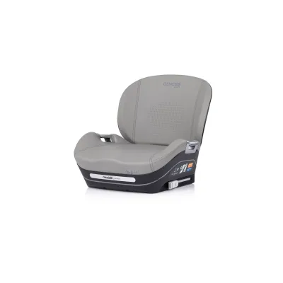 Chipolino Sitzerhöhung Genesis Smart i-Size 125-150 cm Isofix Kühlung Heizung grau