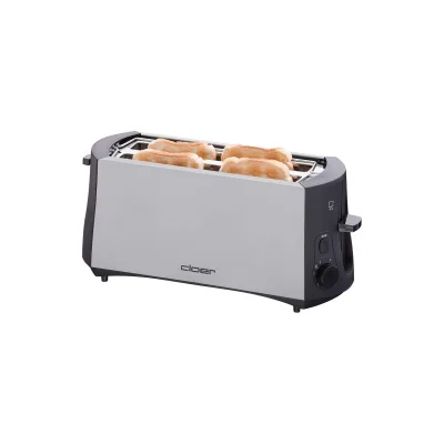 Cloer 3710 Toaster chrom matt/schwarz