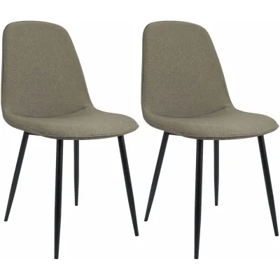 CLP Esszimmerstuhl Taupe 45x88x54 cm