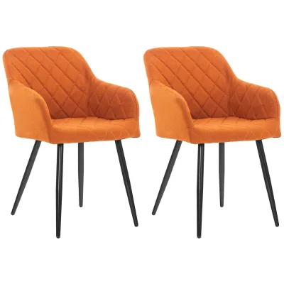 CLP Armlehnenstuhl Orange 47x84x44 cm