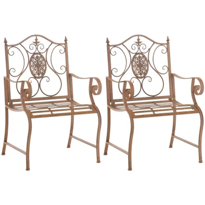 CLP Gartenstuhl Bronze 62x94x53 cm