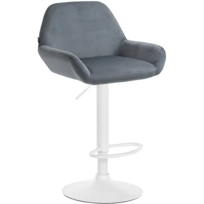 CLP Barhocker Dunkelgrau 51x89x52 cm