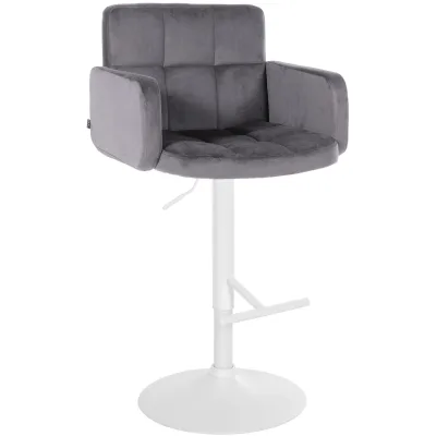 CLP Barhocker Dunkelgrau 60x93x56 cm