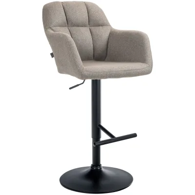CLP Barhocker Taupe 57x97x59 cm