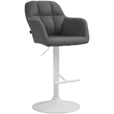 CLP Barhocker Dunkelgrau 57x97x59 cm
