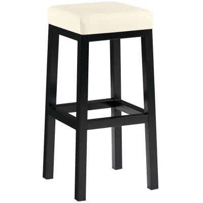 CLP Barhocker Taylor mit schwarzem Metallgestell Sitzhöhe 83 cm