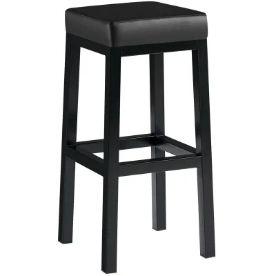 CLP Barhocker Taylor mit schwarzem Metallgestell Sitzhöhe 83 cm