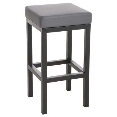 CLP Barhocker Taylor mit schwarzem Metallgestell Sitzhöhe 83 cm