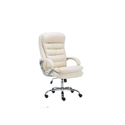 CLP Bürostuhl ergonomisch, XXL Vancouver, bis 150 kg belastbar, höhen-verstellbar, drehbar, kippbar fixierbar, Kunstleder
