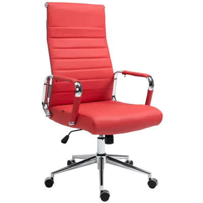 CLP Bürostuhl ergonomisch Kolumbus Echtleder, Schreibtischstuhl höhenverstellbar stufenlos, Drehstuhl mit Rollen bis 150 kg belastbar