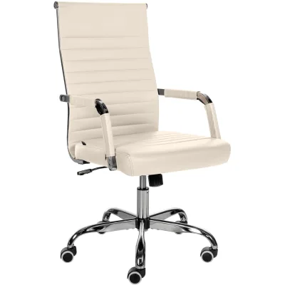 CLP Ergonomischer Bürostuhl Amadora I Höhenverstellbar, 360 Grad Drehstuhl I Kunstleder Oder Stoff  Bezug I Langlebig, 120 kg Belastbar