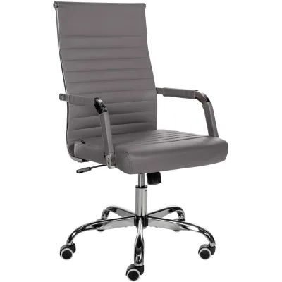 CLP Ergonomischer Bürostuhl Amadora I Höhenverstellbar, 360 Grad Drehstuhl I Kunstleder Oder Stoff  Bezug I Langlebig, 120 kg Belastbar