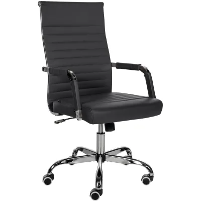 CLP Ergonomischer Bürostuhl Amadora I Höhenverstellbar, 360 Grad Drehstuhl I Kunstleder Oder Stoff  Bezug I Langlebig, 120 kg Belastbar