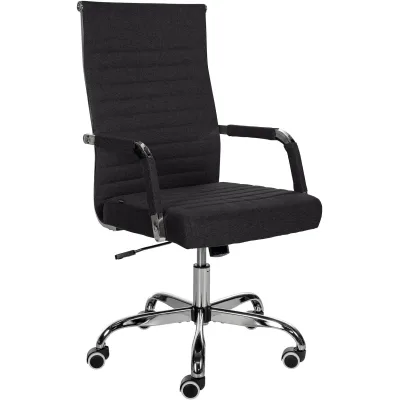 CLP Ergonomischer Bürostuhl Amadora I Höhenverstellbar, 360 Grad Drehstuhl I Kunstleder Oder Stoff  Bezug I Langlebig, 120 kg Belastbar